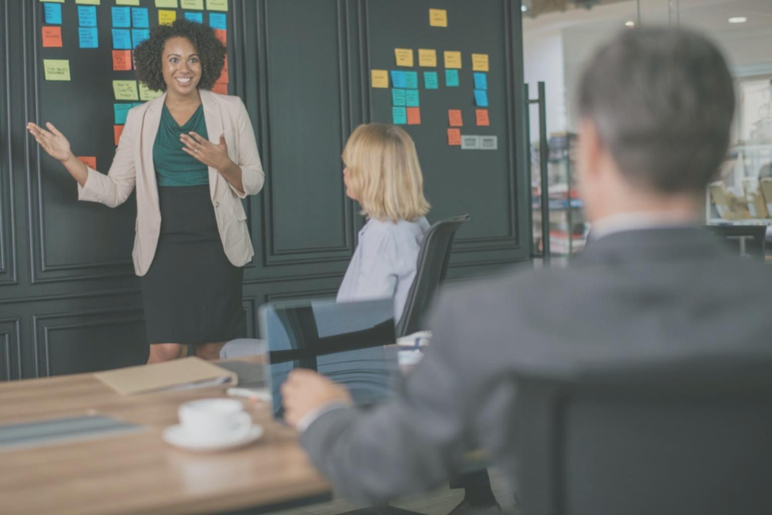 Professional financial planning consultation showing personalized approach to goal setting